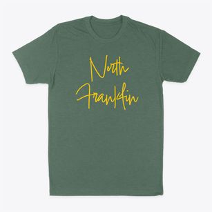North Franklin New York Freestyle Classic Dad T-Shirt