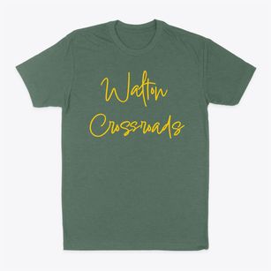 Walton Crossroads North Carolina Freestyle Classic Dad T-Shirt