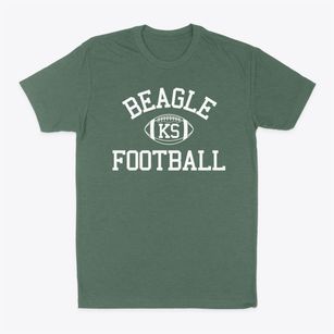 Beagle Kansas Football Classic Dad T-Shirt