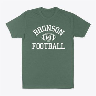 Bronson Michigan Football Classic Dad T-Shirt