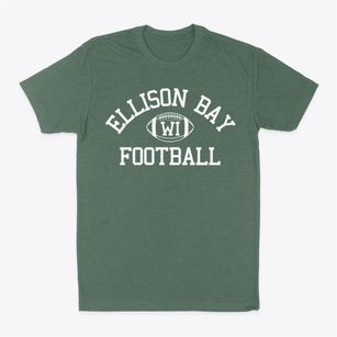Ellison Bay Wisconsin Football Classic Dad T-Shirt