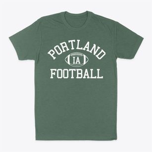 Portland Iowa Football Classic Dad T-Shirt