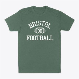 Bristol Ohio Football Classic Dad T-Shirt