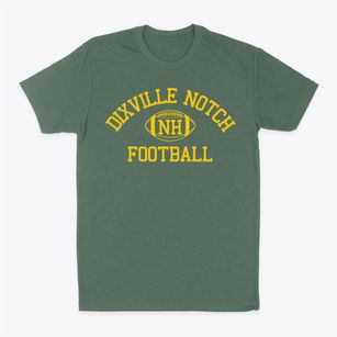 Dixville Notch New Hampshire Football Classic Dad T-Shirt