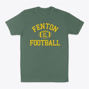 Fenton Illinois Football Classic Dad T-Shirt