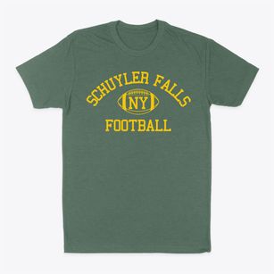 Schuyler Falls New York Football Classic Dad T-Shirt