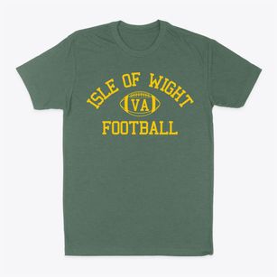 Isle Of Wight Virginia Football Classic Dad T-Shirt