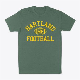 Hartland Maine Football Classic Dad T-Shirt
