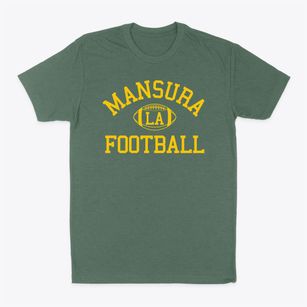 Mansura Louisiana Football Classic Dad T-Shirt