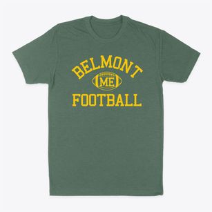 Belmont Maine Football Classic Dad T-Shirt