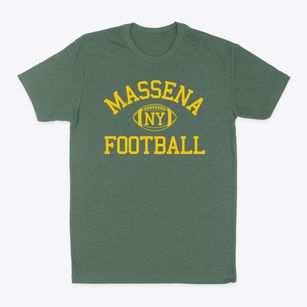 Massena New York Football Classic Dad T-Shirt