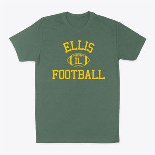 Ellis Illinois Football Classic Dad T-Shirt