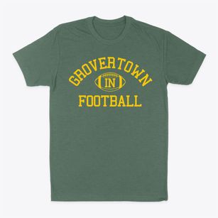 Grovertown Indiana Football Classic Dad T-Shirt
