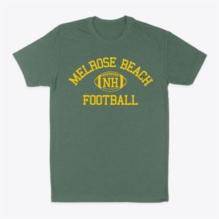 Melrose Beach New Hampshire Football Classic Dad T-Shirt