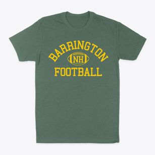 Barrington New Hampshire Football Classic Dad T-Shirt