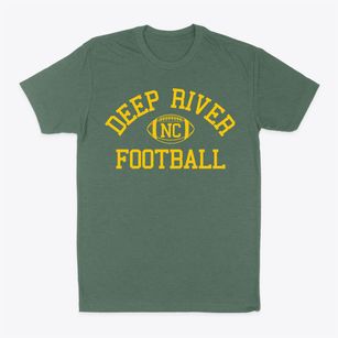 Deep River North Carolina Football Classic Dad T-Shirt