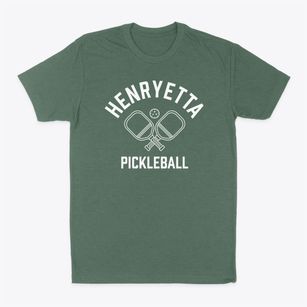 Henryetta Oklahoma Pickleball Classic Dad T-Shirt