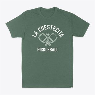 La Cuestecita New Mexico Pickleball Classic Dad T-Shirt