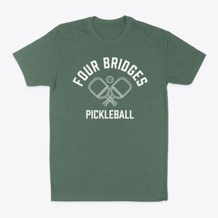 Four Bridges Ohio Pickleball Classic Dad T-Shirt