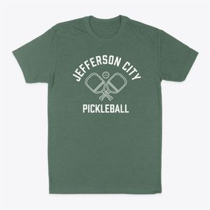 Jefferson City Missouri Pickleball Classic Dad T-Shirt