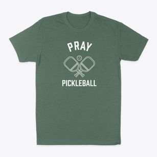 Pray Montana Pickleball Classic Dad T-Shirt