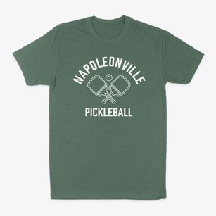 Napoleonville Louisiana Pickleball Classic Dad T-Shirt