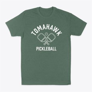 Tomahawk West Virginia Pickleball Classic Dad T-Shirt