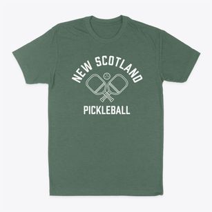 New Scotland New York Pickleball Classic Dad T-Shirt