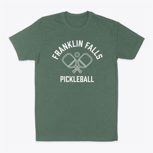 Franklin Falls New York Pickleball Classic Dad T-Shirt