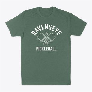 Ravenseye West Virginia Pickleball Classic Dad T-Shirt