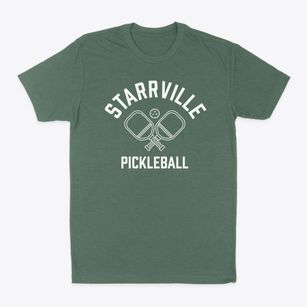 Starrville Texas Pickleball Classic Dad T-Shirt