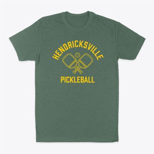 Hendricksville Indiana Pickleball Classic Dad T-Shirt
