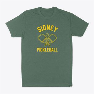Sidney Nebraska Pickleball Classic Dad T-Shirt