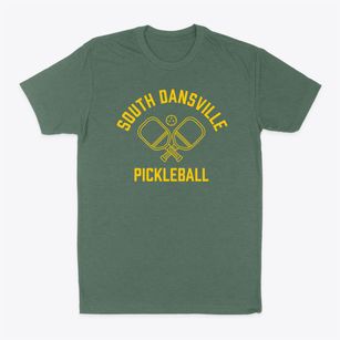 South Dansville New York Pickleball Classic Dad T-Shirt