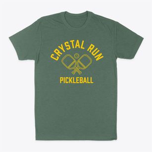 Crystal Run New York Pickleball Classic Dad T-Shirt