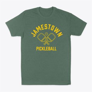 Jamestown Rhode Island Pickleball Classic Dad T-Shirt