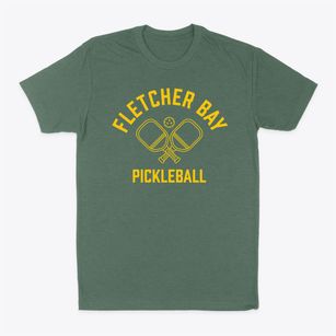 Fletcher Bay Washington Pickleball Classic Dad T-Shirt