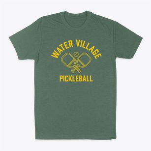 Water Village New Hampshire Pickleball Classic Dad T-Shirt
