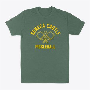 Seneca Castle New York Pickleball Classic Dad T-Shirt