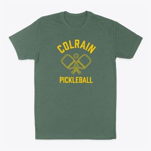 Colrain Massachusetts Pickleball Classic Dad T-Shirt