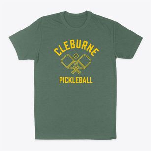 Cleburne Texas Pickleball Classic Dad T-Shirt
