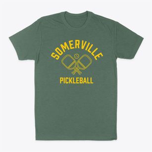 Somerville New York Pickleball Classic Dad T-Shirt