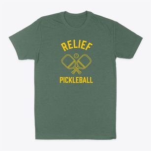 Relief North Carolina Pickleball Classic Dad T-Shirt