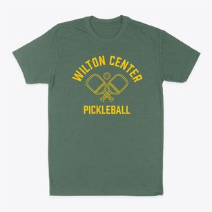 Wilton Center New Hampshire Pickleball Classic Dad T-Shirt