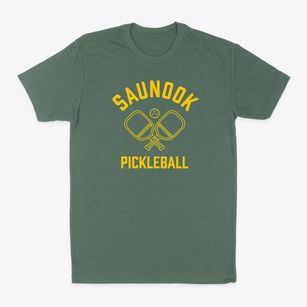 Saunook North Carolina Pickleball Classic Dad T-Shirt