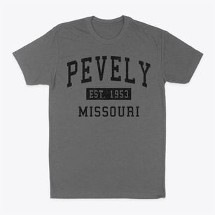 Pevely Missouri Classic Established Classic Dad T-Shirt