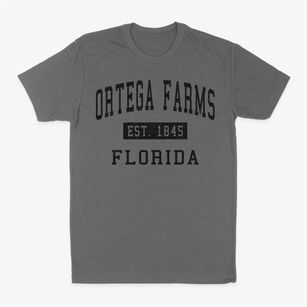 Ortega Farms Florida Classic Established Classic Dad T-Shirt