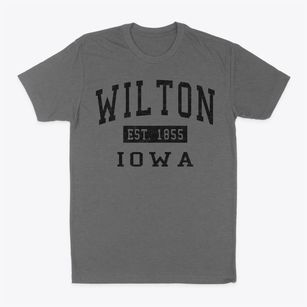 Wilton Iowa Classic Established Classic Dad T-Shirt