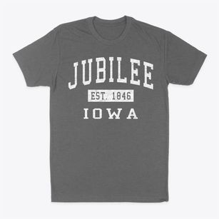 Jubilee Iowa Classic Established Classic Dad T-Shirt