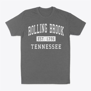 Rolling Brook Tennessee Classic Established Classic Dad T-Shirt